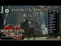Monster Hunter Rise Sunbreak - Sword and Shield Build Bash and Blast
