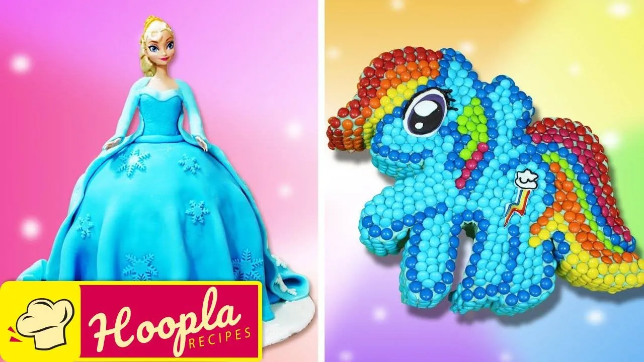 Hoopla Recipes   Disney Frozen Elsa Doll Cake   Birthday Cake Decorating for Beginners