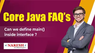 Can we define main inside interface Core Java FAQs s