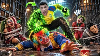لما اخوك الصغير يقضي على الجوكر🤡باستخدام ساعه بن تن الخارقه🔥⌚️( الجزء التاني🔥)