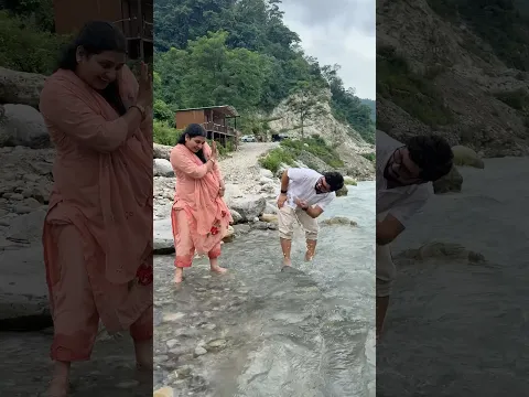Aaj toh baal baal bach gaye bus #minivlog #shorts #dailyvlog #family #shortvideo #ganga
