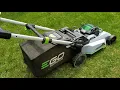 Follow-up 4 Month Review of EGO twin blade lawnmower LM2135SP