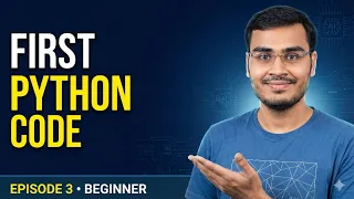 Python for - Episode 3 First Steps in Python Programming