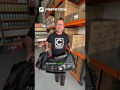Manta para abafar incêndio carro elétrico é muito mais! @FortaTechOficial