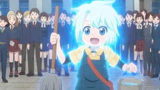 طفل امتلك اقوى سحر فالمجره لكن قرر العمل فالغسيل والمسيح كورت4 ملخص انمى 