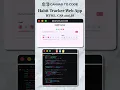 Habit Tracker Using HTML CSS and JS JavaScript Beginner Friendly Project