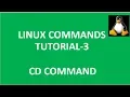 Linux Commands Tutorial Part 3 cd command with examples