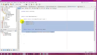 Basic java programming tutorial 14- how to declared parameter passing and return value