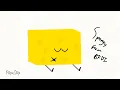 Remade BFDI asset Spongy