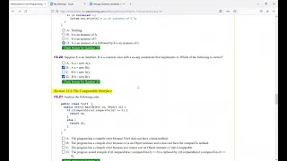 Daniel Liang Java Chapter 13 Multiple Choice Questions Part 2