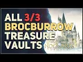 All Brocburrow Treasure Vault Puzzles Hogwarts Legacy