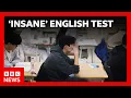 South Korea exam chief quits over 'insane' English test | BBC News