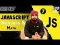 Math Numbers - JavaScript Full Stack Web Development 2024