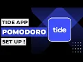 How To Create Pomodoro Timers In Tide App