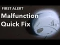My Smoke Detector Goes Off Randomly For No Reason How to Fix First Alert Remote Malfunction