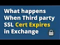Lagu Exchange Server SSL-certificaatfout oplossen | Uw klok loopt achter