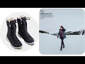 Quechua women s warm and waterproof snow boots NH500High - Blue