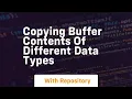 copying buffer contents of different data types