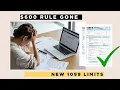 New 1099 Rules Save 0 on Taxes One Big Beautiful Bill