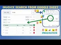 HTML Invoice Search From Google Sheet Using Apps Script