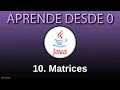 Matrices Arreglos multidimencionales en Java Declaracion y asignacion