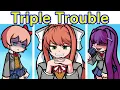 Friday Night Funkin' Triple Trouble But It's A DDLC Cover (FNF Mod) (Doki Doki Literature Club)