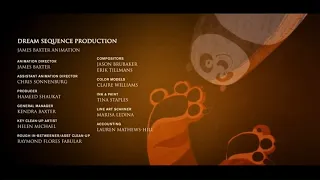 kung fu panda end credits