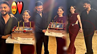 خطوبة ببسان اسماعيل مع فؤاد جنيد اليوم ماسكين ايدين بعض 