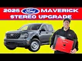 2025 Ford Maverick Rockford Fosgate Sound System Upgrade Custom Subwoofers LOUD