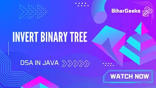 Invert Binary Tree in Java Recursive Iterative Approach DSA Interview Question