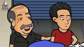 لما ابو السيد يبقي مديرك في الشغل 