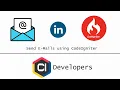 Send E-Mail in CodeIgniter CI Developers