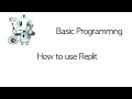 Basic Programming Assignment How to use Replit