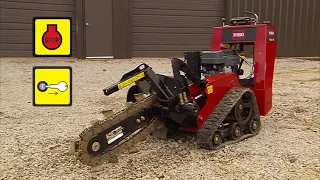 Toro TRX Trencher Operator Instructional