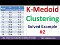 2 K-Medoid Clustering Algorithm Solved Example K-Medoids Clustering Algorithm by Mahesh Huddar