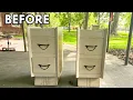 I GAVE THESE NIGHTSTANDS A MUCH NEEDED MAKEOVER