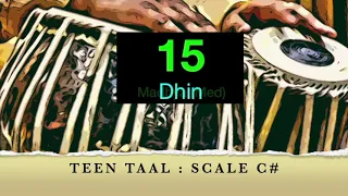 teen taal scale c 130 bpm madhya laya teentaal firstblack jananischords