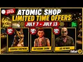 Fallout 76 Atomic Shop Limited-Time Offers July 7 13 Worth Buying