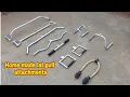 Home made all lat pulldown machine attachments with least cost