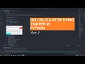 How To Make Simple Calculator In Tkinter Part 2 Python
