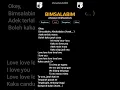 Download Lagu ANGGA DERMAWAN- BIMSALABIM LIRIK/Lyrics || #shorts #anggadermawan #liriklagu