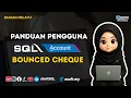 Tutorial SQL Accounting Cara Rekod Bounced Cheque