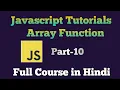 JavaScript Tutorial in Hindi JavaScript Arrow function Full course Part - 10