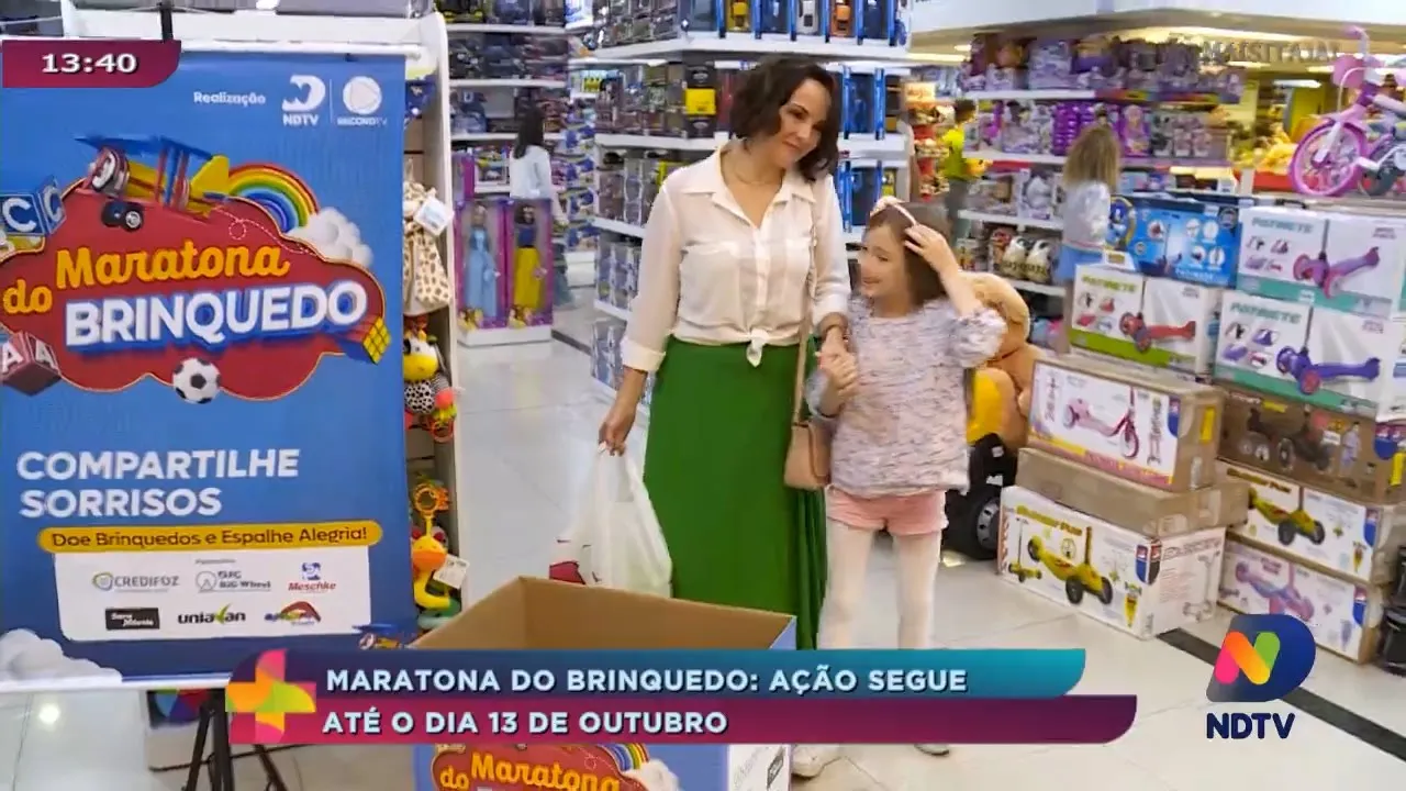 Maratona do Brinquedo: ação segue até dia 13 de outubro