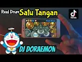 VIRAL DI TIK TOK.! Dj Doraemon Baling Baling Bambu Real Drum Satu Tangan Cover Dj Doraemon Remix