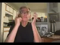 Video, Bob Nuchow listening to Stevie Wonder's VISIONS, reading new prose VISIONS OF A PAST DREAM