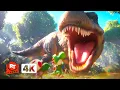 The Super Mario Galaxy Movie 2026 4K - T-REX ATTACK Movieclips