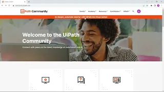 How to join UiPath Community