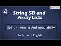 String - Interning And Immutability Module Basics of programming In English Python