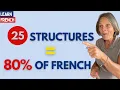 25 ESSENTIAL French Sentence Structures to Master 80 of Conversations
